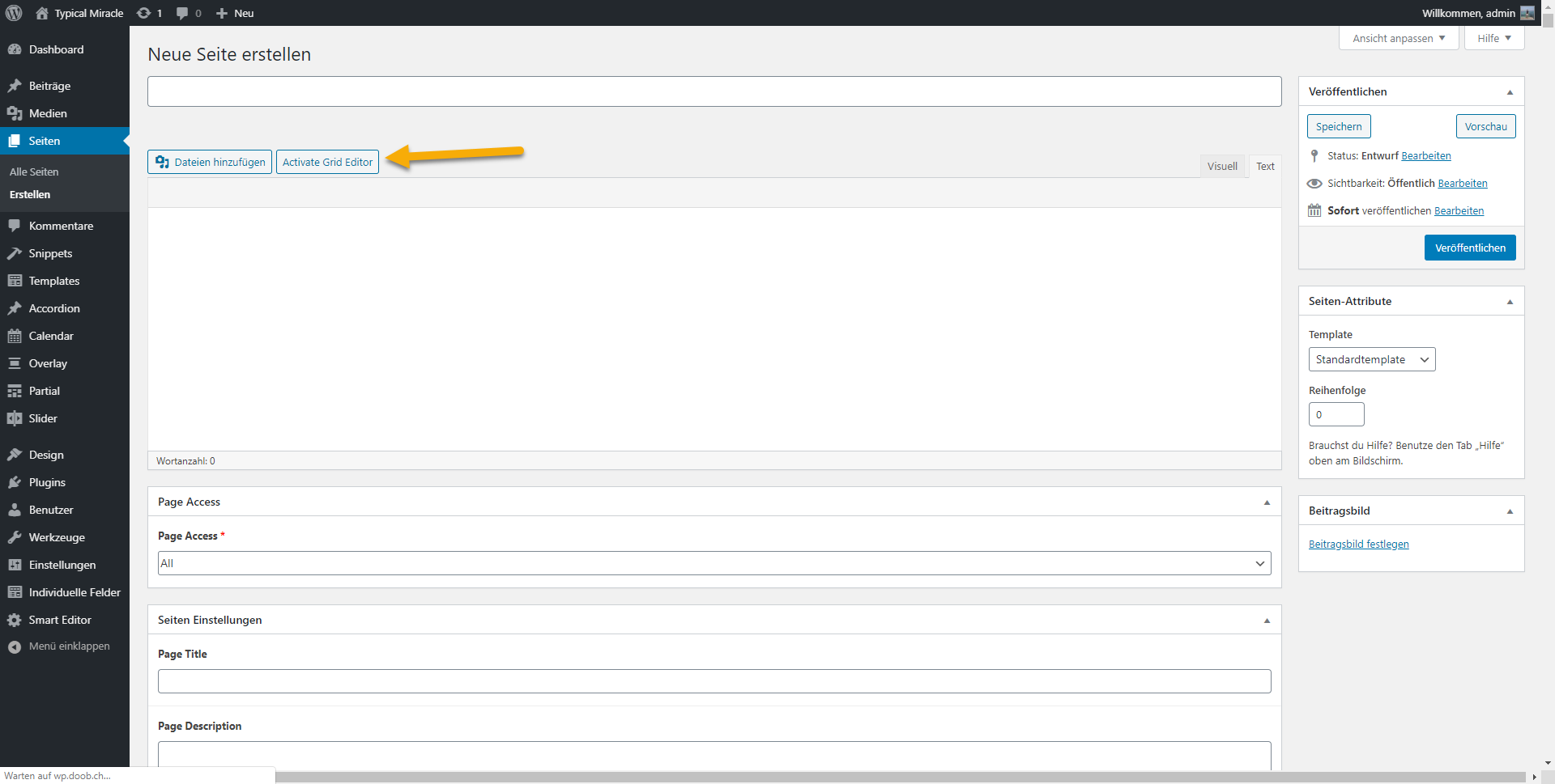 smarteditor use-activate
