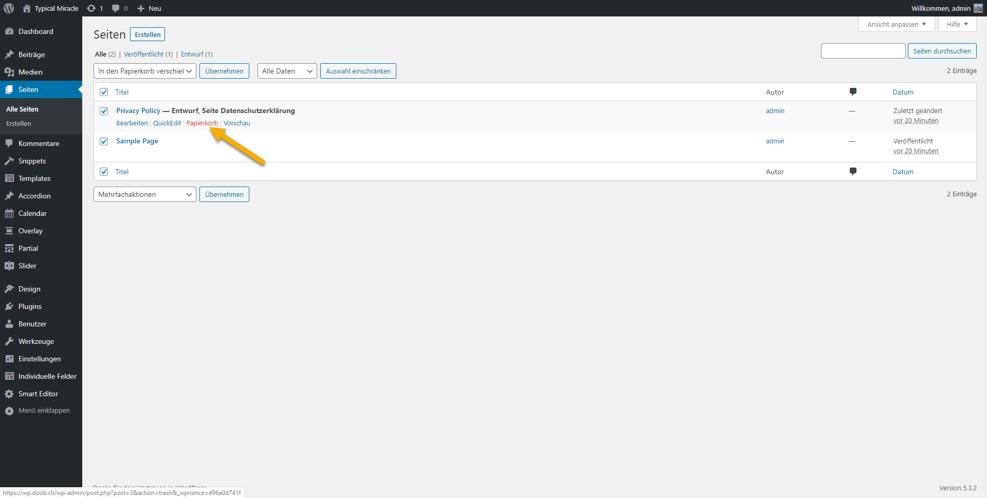 Wordpress pages-remove-2