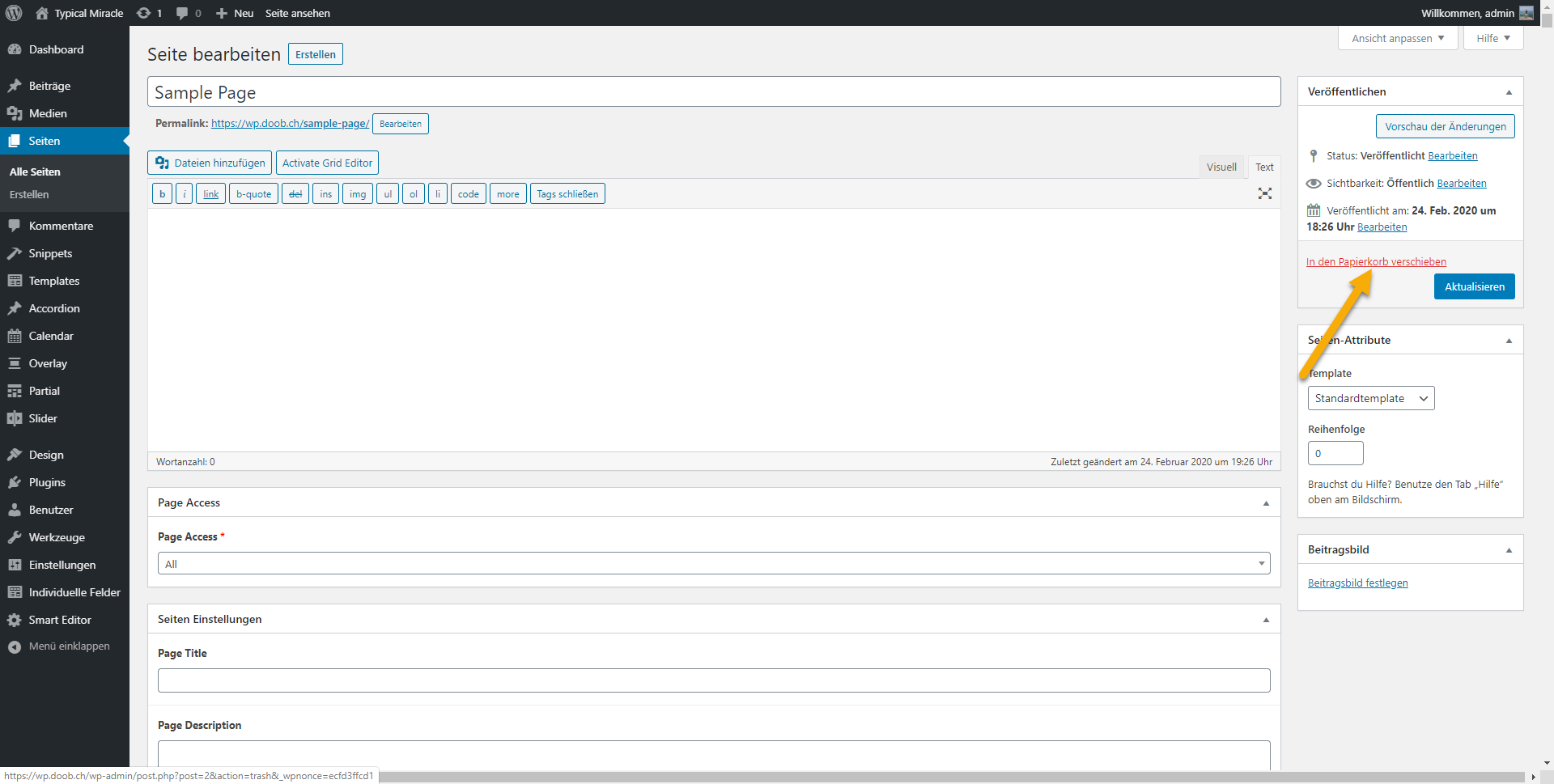 Wordpress pages-remove-3
